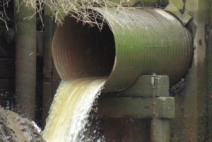 Pipe discharge