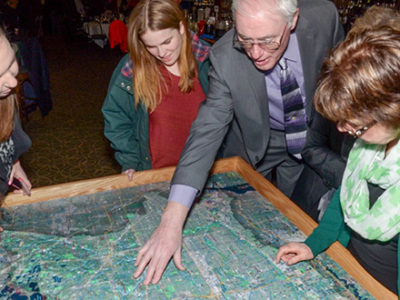 Examining the watershed map