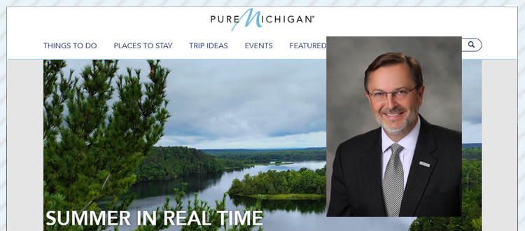 Pure Michigan promo slide
