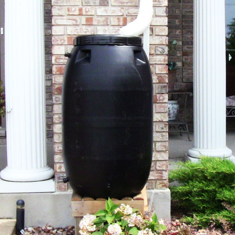 Rain Barrel, 55 Gallon (Multiple Colors)