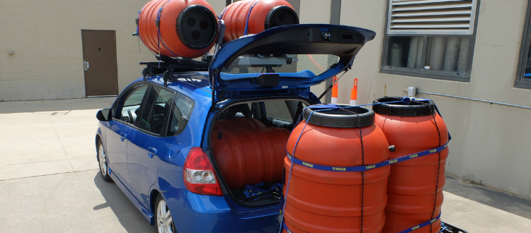 Stocking Up on Rain Barrels