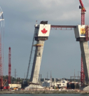 Art Murals on the Gordie Howard International Bridge - Canadian Side