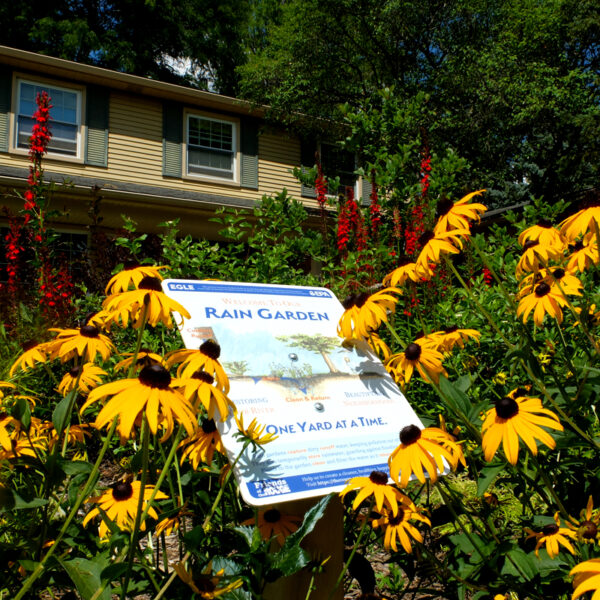 RainSmart Rain Garden Sign