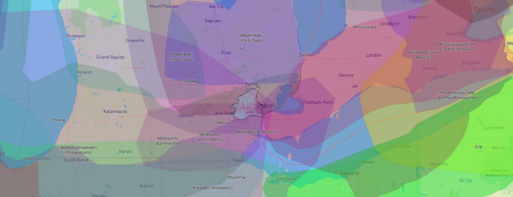 Map from native-land.ca.