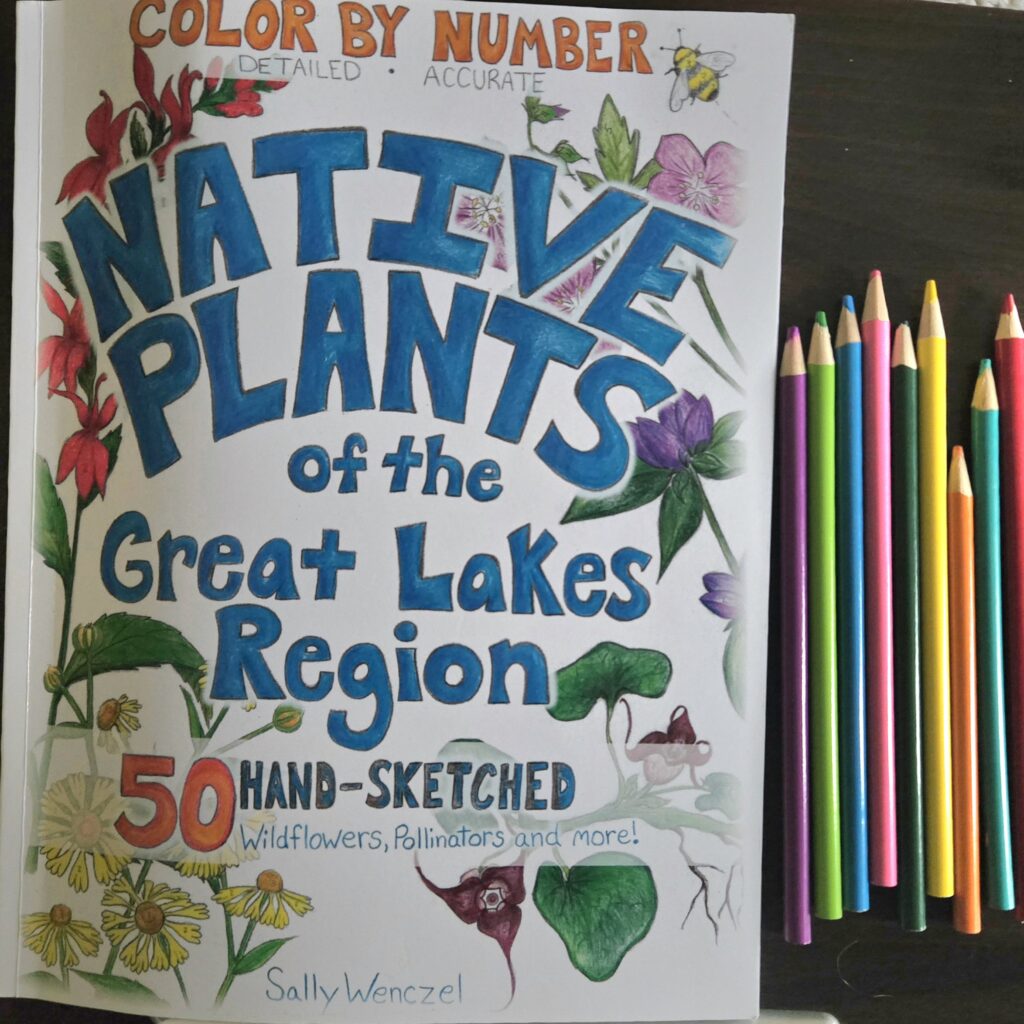 Native Plants of the Great Lakes Region Color By Number 