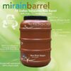 Rain Barrel - 58 gallon - Terracotta - Image 4